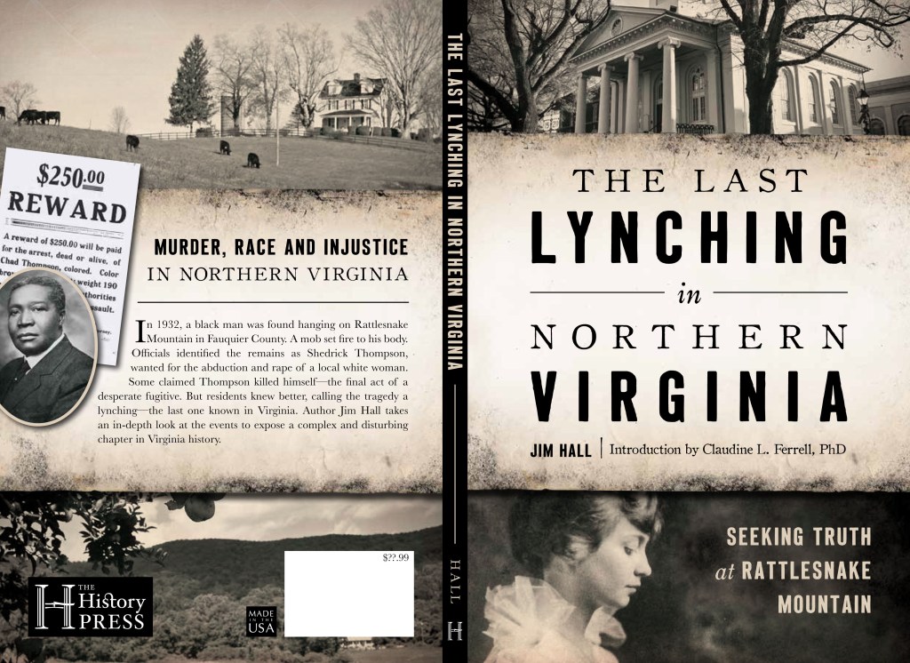 The cover of The Last Lynching book